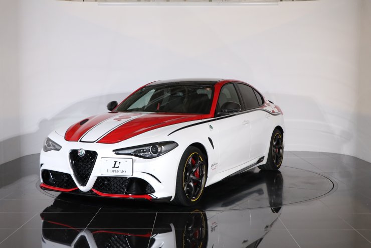 アルファロメオ ジュリア Quadrifoglio F1 Tributo 国内限定6台 走行