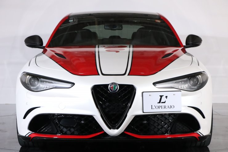 アルファロメオ ジュリア Quadrifoglio F1 Tributo 国内限定6台 走行