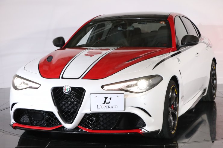 アルファロメオ ジュリア Quadrifoglio F1 Tributo 国内限定6台 走行