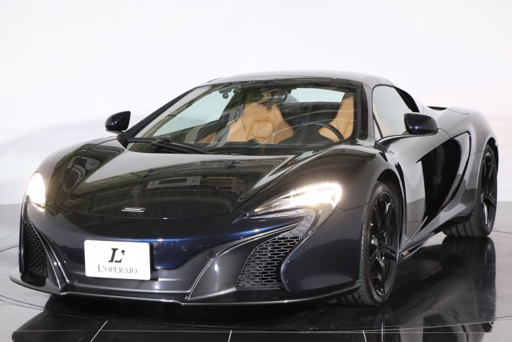 マクラーレン 650S スパイダー 左ハンドル 正規ディーラー車