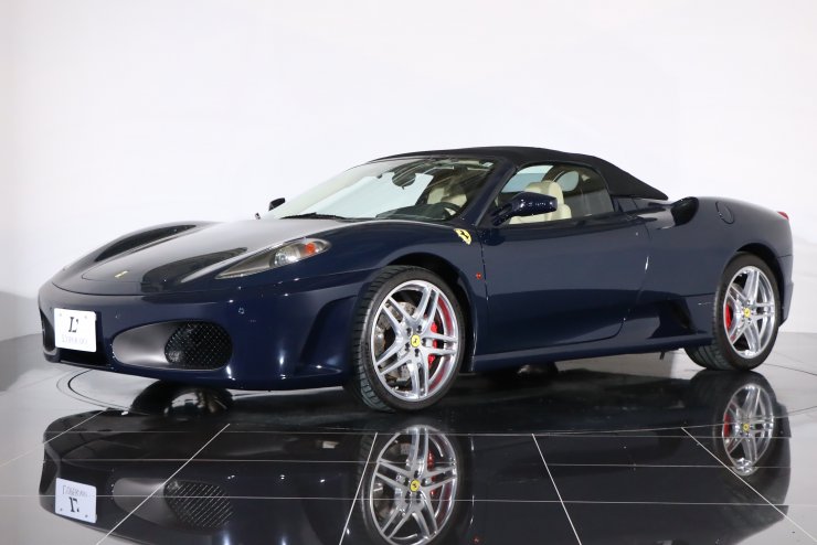 フェラーリ F430 スパイダー F1 正規ディーラー車 クレマレザー ロッソ