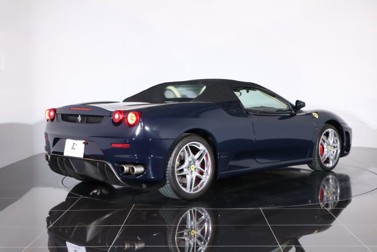 フェラーリ F430 スパイダー F1 正規ディーラー車 クレマレザー ロッソ