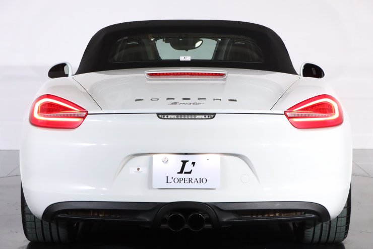 ポルシェ ボクスター (Type981) 6MT 最終モデル 19インチボクスターS