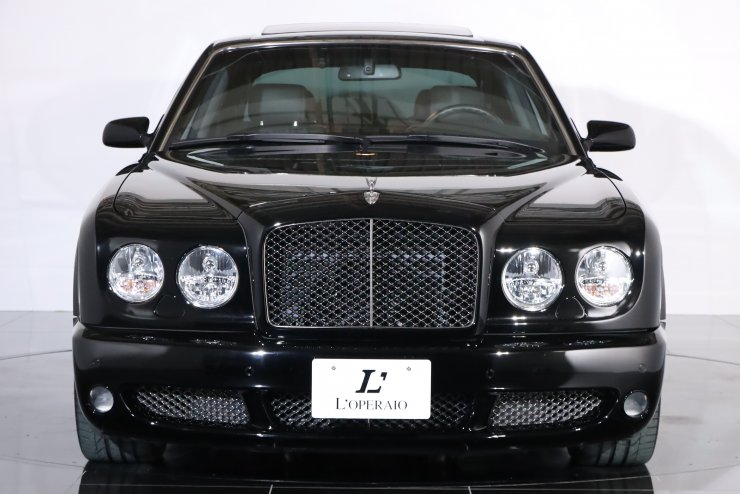 ベントレー アルナージ エイト 日本限定10台 後期6AT 黒革 マリナー