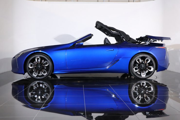 レクサス LC 500 コンバーチブル 後期モデル OPカラー マーク