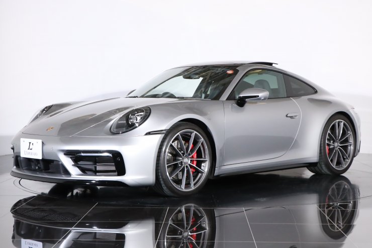 未使用 PORSCHE ペーパーウエイト 911カレラ メタルカー992.1 ポルシェ 911(Type992) カレラS PDK 1オーナー車 OPカラー：GT