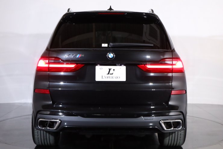 BMW X7 xドライブ 40d Mスポーツ 1オーナー 白×紺革 6シーター 純正22