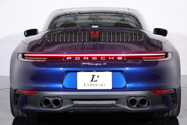 ポルシェ 911(Type992) タルガ4 PDK 左ハンドル OPカラー：ゲンチアン