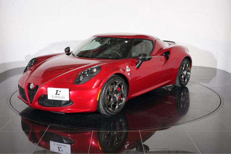 I*様 4Cアルファディオス　微高レート　パーツ付き アルファロメオ 4C ローンチエディション 国内100台限定 各種カーボン