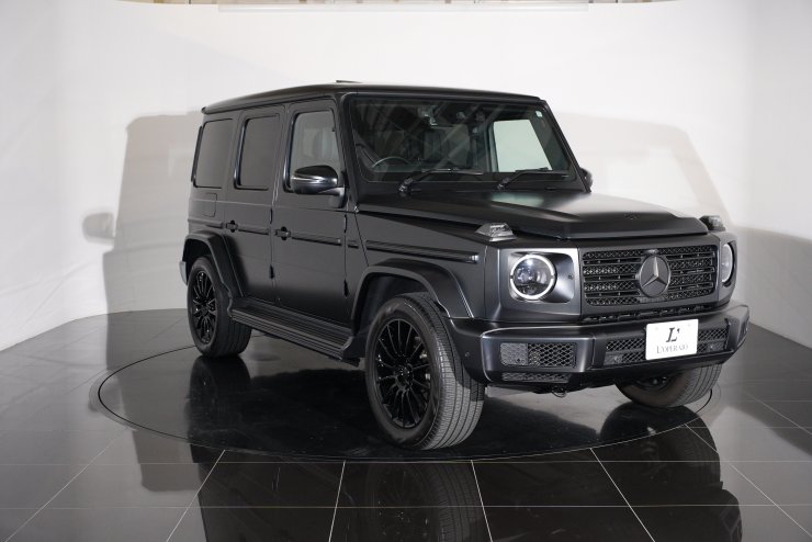 （M216）メルセデスベンツ Gクラス G400D ブラック系 純正２点セット メルセデスベンツ Gクラスロング G400d エディション マグノブラック