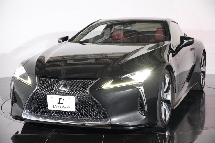レクサス LC 500 Sパッケージ TRDエアロ 21インチ鍛造ホイール マーク