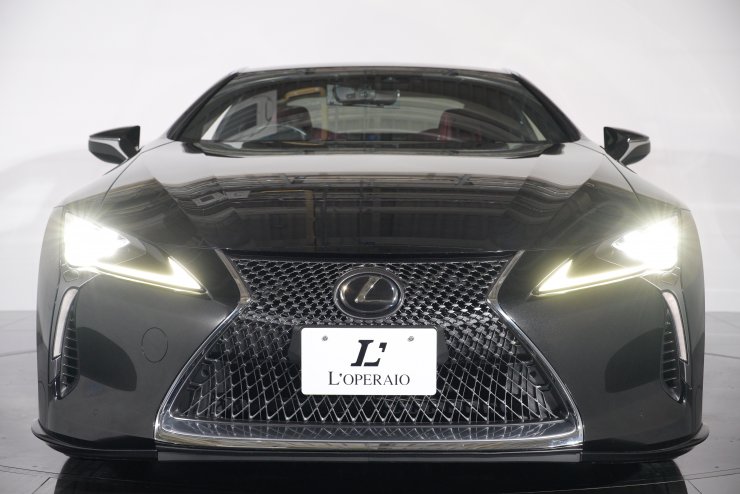 レクサス LC 500 Sパッケージ TRDエアロ 21インチ鍛造ホイール マーク