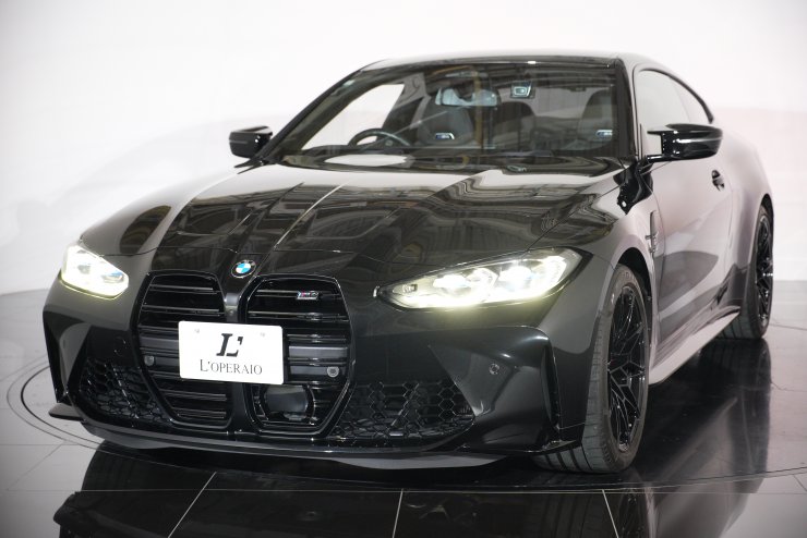 BMW M4 クーペ コンペティション M xドライブ 黒革 19/20インチ鍛造