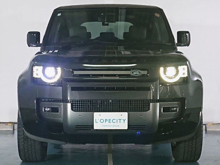 ランドローバー ディフェンダー 90 V8 1オーナー サイドステップ 有償