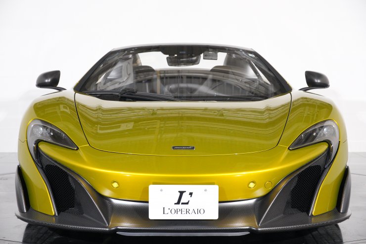 マクラーレン 675LT スパイダー 左ハンドル 限定500台 OPカラー