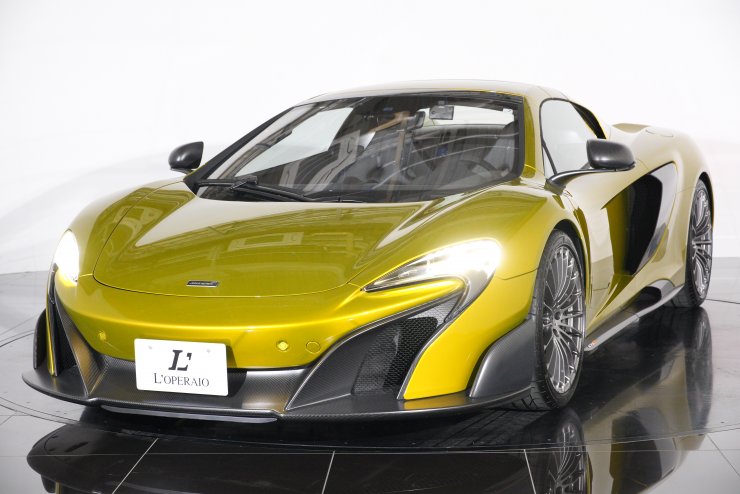 マクラーレン 675LT スパイダー 左ハンドル 限定500台 OPカラー