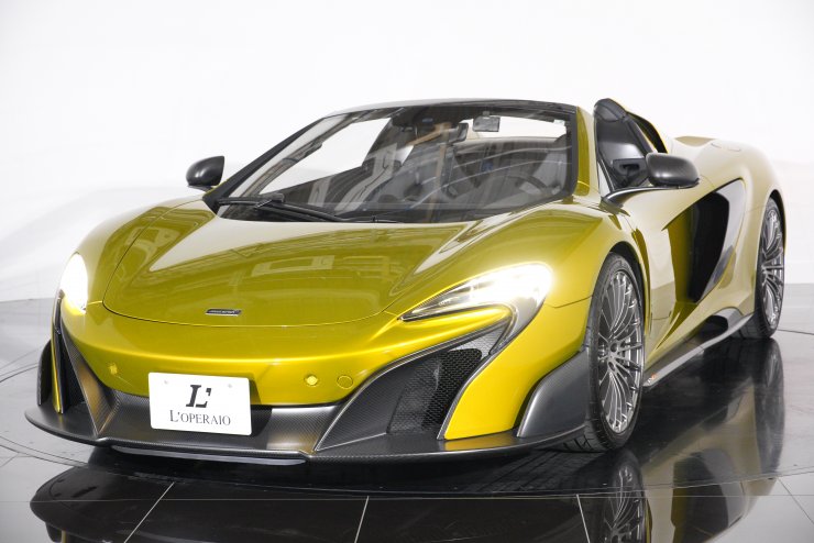 マクラーレン 675LT スパイダー 左ハンドル 限定500台 OPカラー