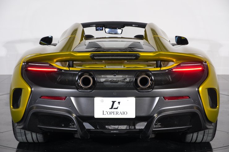 マクラーレン 675LT スパイダー 左ハンドル 限定500台 OPカラー