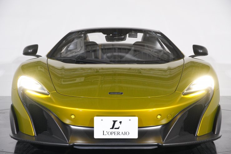 マクラーレン 675LT スパイダー 左ハンドル 限定500台 OPカラー