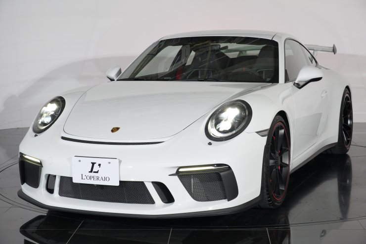 ポルシェ 911(Type991) GT3 6MT 左ハンドル クロノPKG フロントリフト