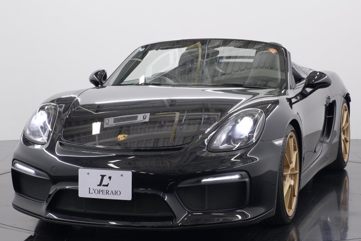 ポルシェ ボクスター (Type981) Spyder 6MT スポーツクロノPKG