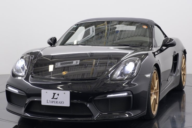 ポルシェ ボクスター (Type981) Spyder 6MT スポーツクロノPKG