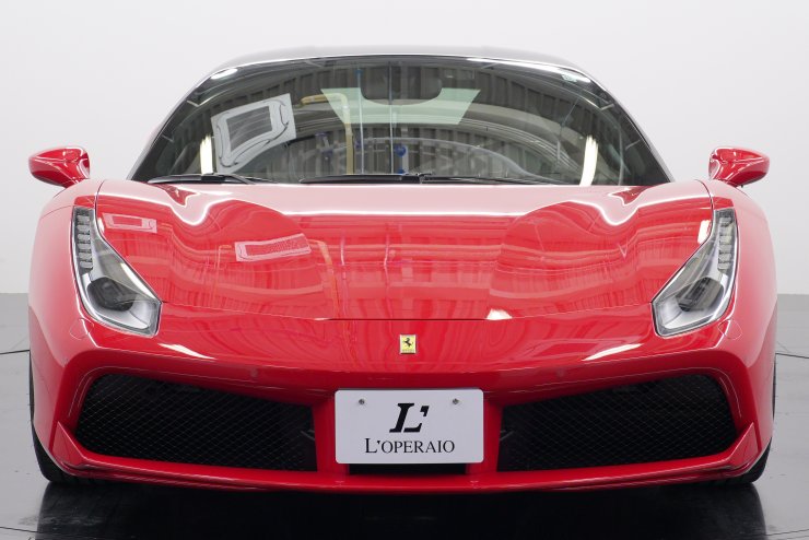 フェラーリ 488 GTB F1 DCT 正規ディーラー車 オプション総額約418万円