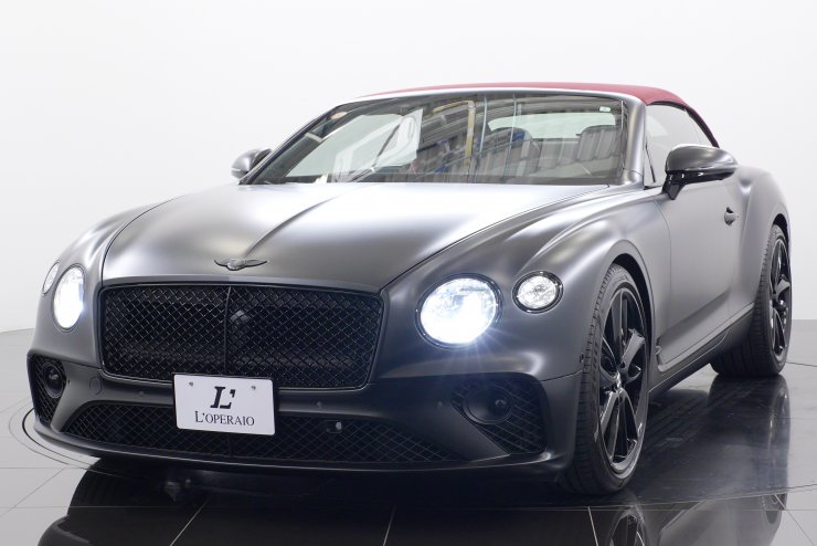 ベントレー コンチネンタル GT コンバーチブル 6.0 W12 左ハンドル