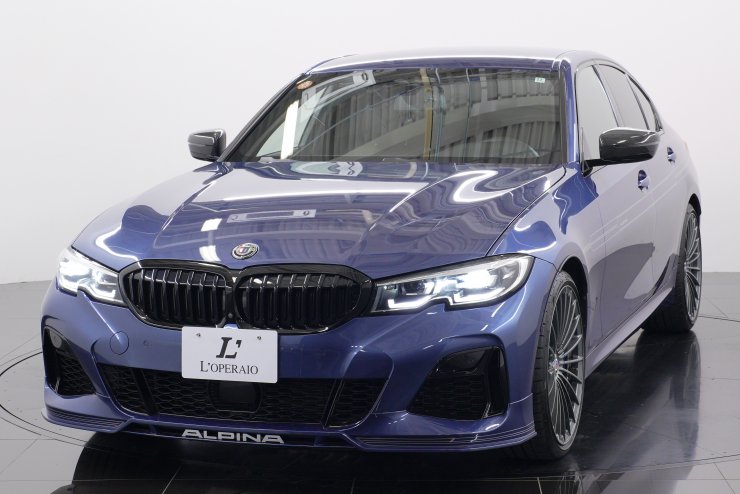 アルピナ B3 リムジン アルラット 左ハンドル 外装色：アルピナブルー
