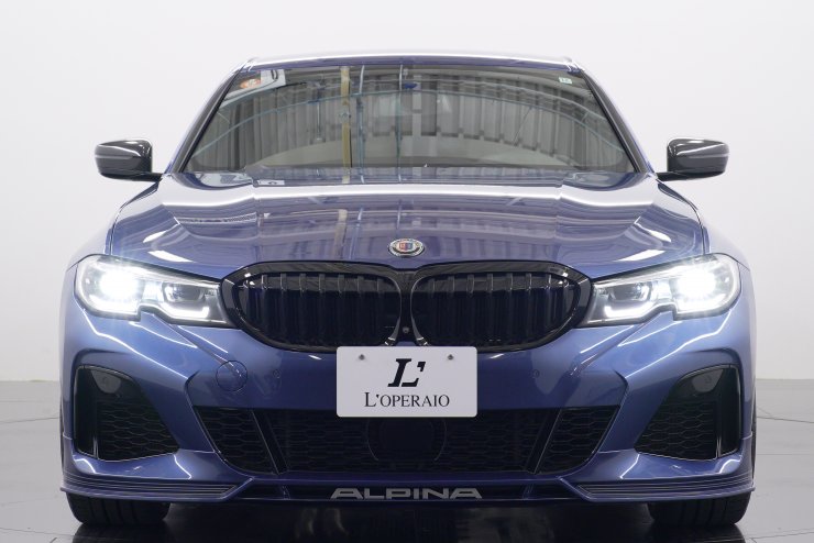 アルピナ B3 リムジン アルラット 左ハンドル 外装色：アルピナブルー