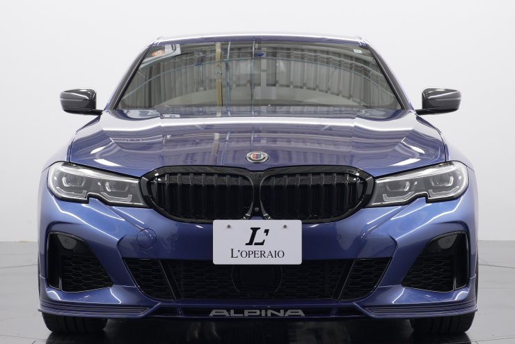 アルピナ B3 リムジン アルラット 左ハンドル 外装色：アルピナブルー