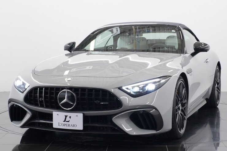 Mercedes-Benz×MuesLii　　リック　シルバー　特別お値下げ中 AMG SLクラス SL63 4MATIC＋ 1オーナー車 現行モデル 左ハンドル OP