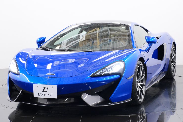 マクラーレン 570GT 左ハンドル オプションカラー：ベガブルー