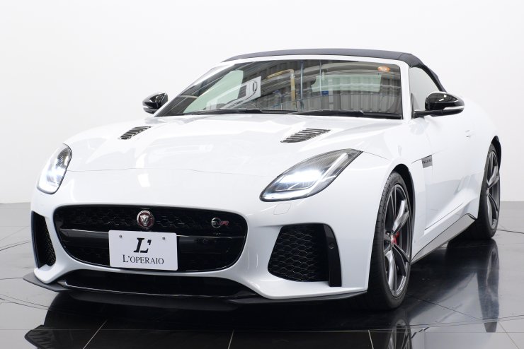 ジャガー Fタイプ SVR コンバーチブル 20インチ鍛造ホイール カーボン