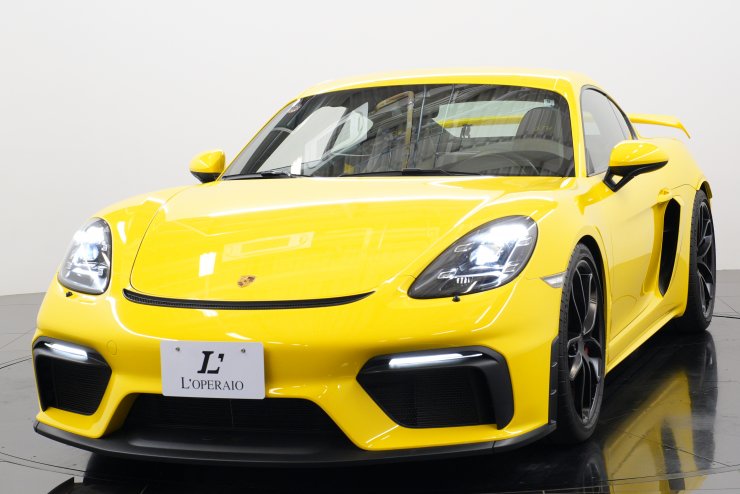 ポルシェ 718 ケイマン GT4 PDK 左ハンドル クロノパッケージ 純正20