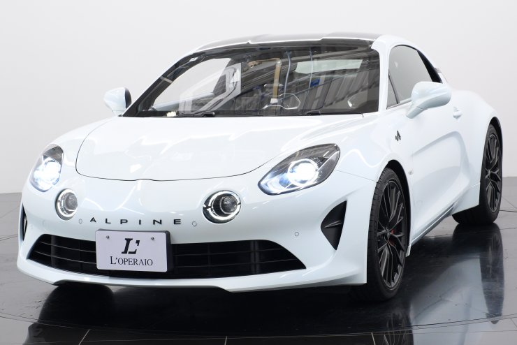 アルピーヌ A110 S シャシースポール カーボンルーフ 18インチ鍛造