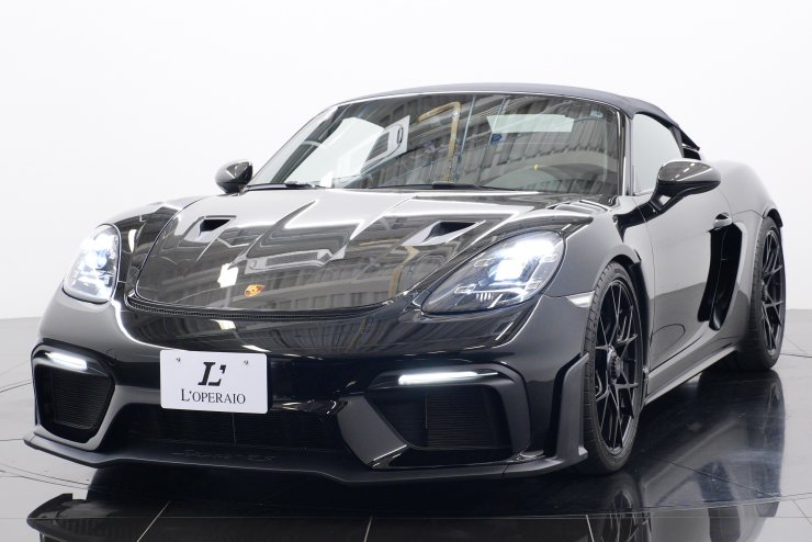 ポルシェ 718 スパイダー RS ヴァイザッハPKG PDK 左H PCCB クロノPKG