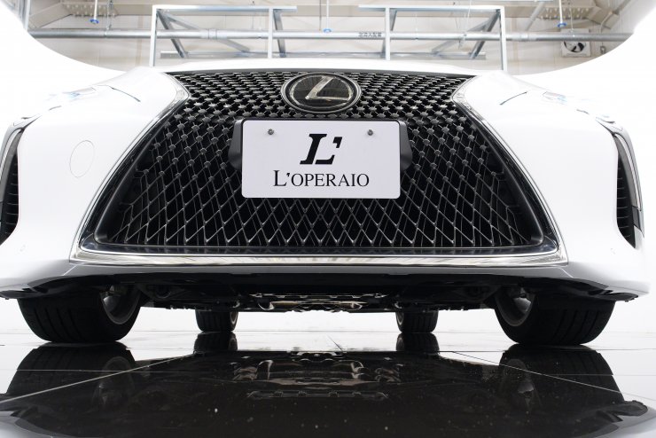 レクサス LC 500 コンバーチブル オーカーレザー ベージュ幌 21インチ