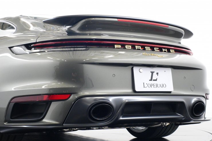 ペーパーウエイト ポルシェ 911ターボ ポルシェ 911(Type992) ターボ 50イヤーズ PDK 左ハンドル 走行70km