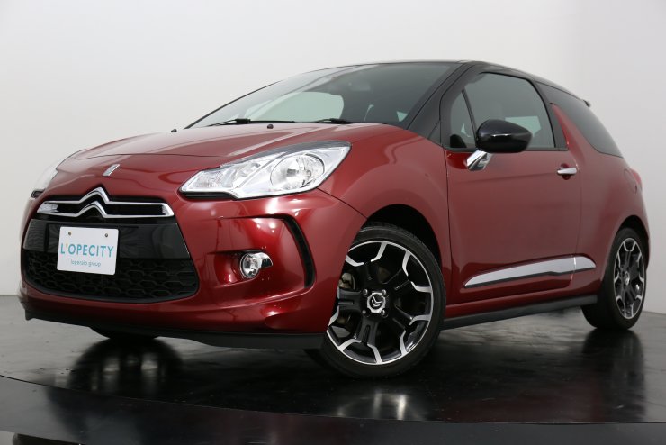 シトロエン DS3 スポーツシック 6MT ブラックファブリック 社外