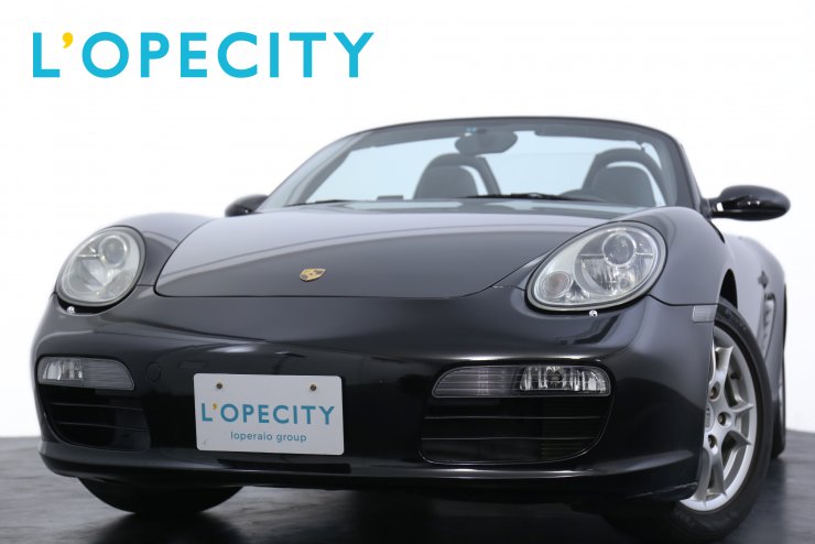 ポルシェ ボクスター 987Boxster Tip-S ブラック幌 スポーツクロノPKG