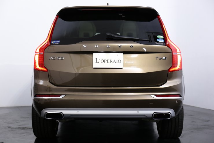 ボルボ XC90 T6 Inscription 1オーナー ブロンドチャコールレザー 専用