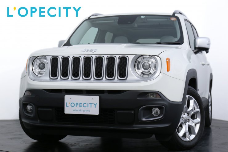 ジープ レネゲード LIMITED バークブラウン×スキーグレーレザー