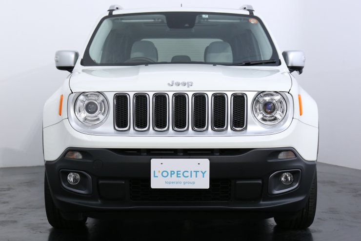 ジープ レネゲード LIMITED バークブラウン×スキーグレーレザー