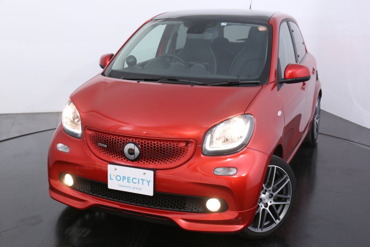 スマート フォーフォー BRABUS エクスクルーシブ レッドリミテッド