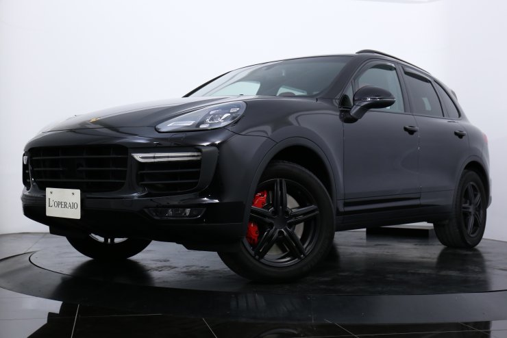 ポルシェ カイエン(Type958) Turbo Tip-S SportChronoPKG 後期モデル 1