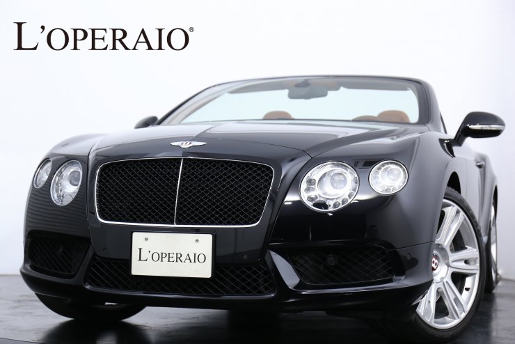 ベントレー コンチネンタル GT V8 convertible ブラウンレザー
