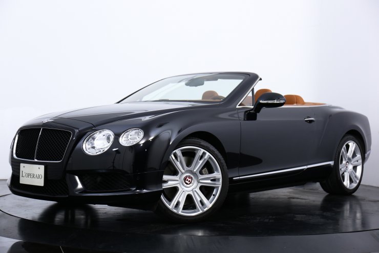 ベントレー コンチネンタル GT V8 convertible ブラウンレザー
