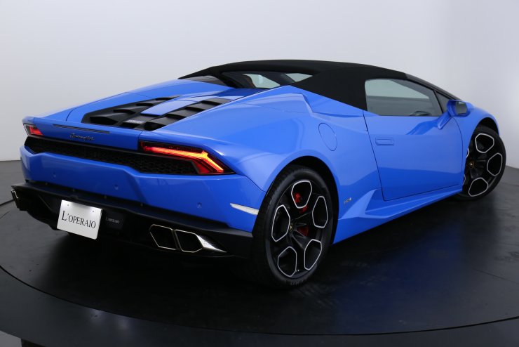 ランボルギーニ ウラカン Spyder LP610-4 POWER CRAFT製可変マフラー