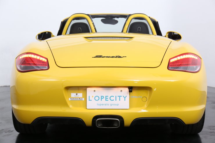 ポルシェ ボクスター 987Boxster 2.9 PDK スポーツクロノPKG イエロー